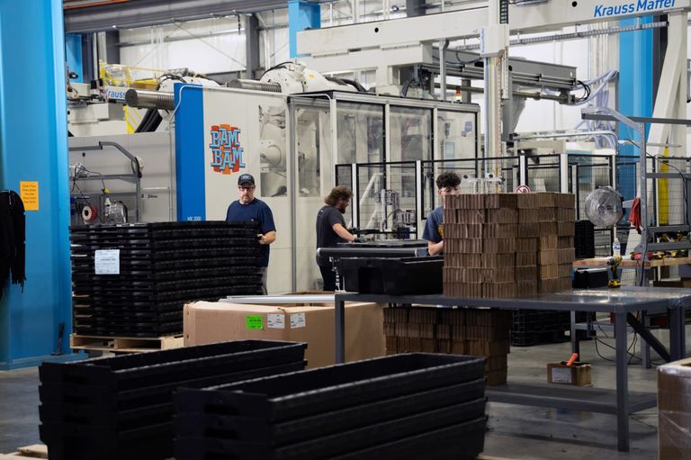 مصنع في الولايات المتحدة