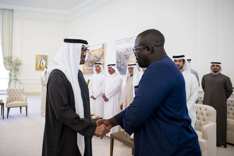 استقبال رئيس دولة الإمارات للمشاركين في مؤتمر العلوم السلوكية العالمي 2025