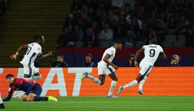 هدف تورام في مباراة برشلونة ضد إنتر ميلان