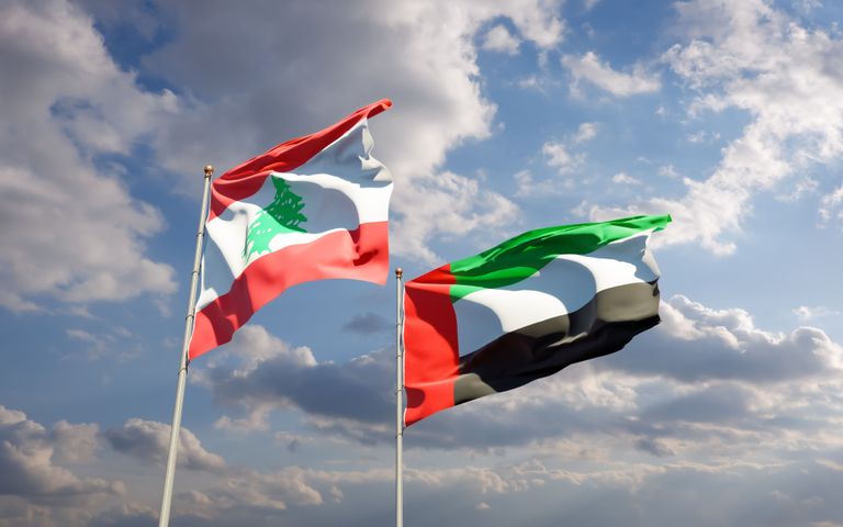 الشيخ محمد بن زايد آل نهيان والرئيس اللبناني جوزيف عون