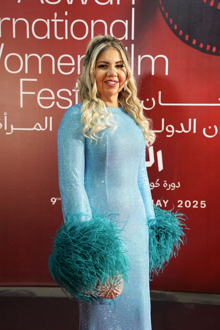 كندة علوش في مهرجان أسوان لسينما المرأة