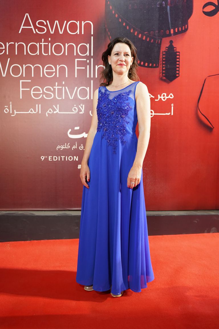 كندة علوش في مهرجان أسوان لسينما المرأة
