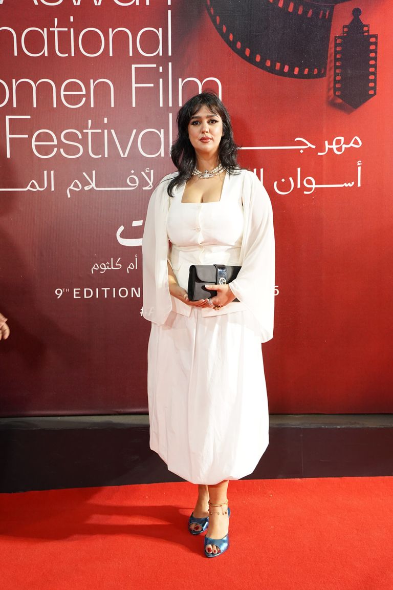 كندة علوش في مهرجان أسوان لسينما المرأة