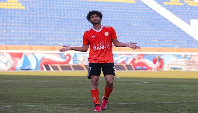 جانب من مباراة فاركو وبيراميدز