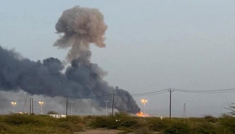الدخان يتصاعد من مواقع الجيش في بورتسودان - متداولة