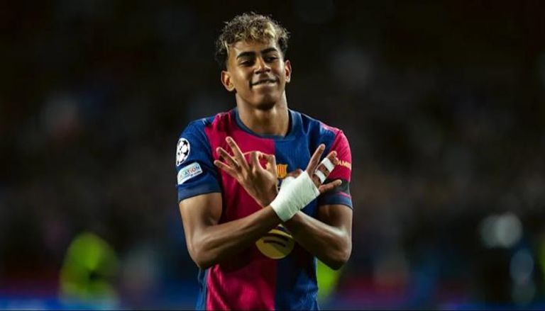 لامين يامال نجم برشلونة