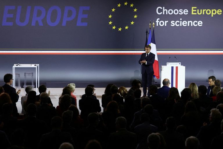 مؤتمر "اختر أوروبا من أجل العلم" - أ ف ب