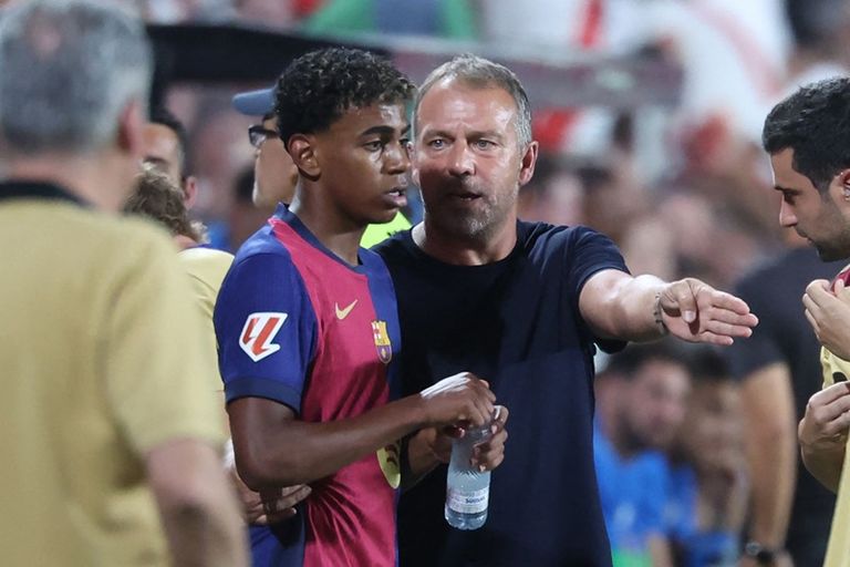 لامين يامال وهانز فليك