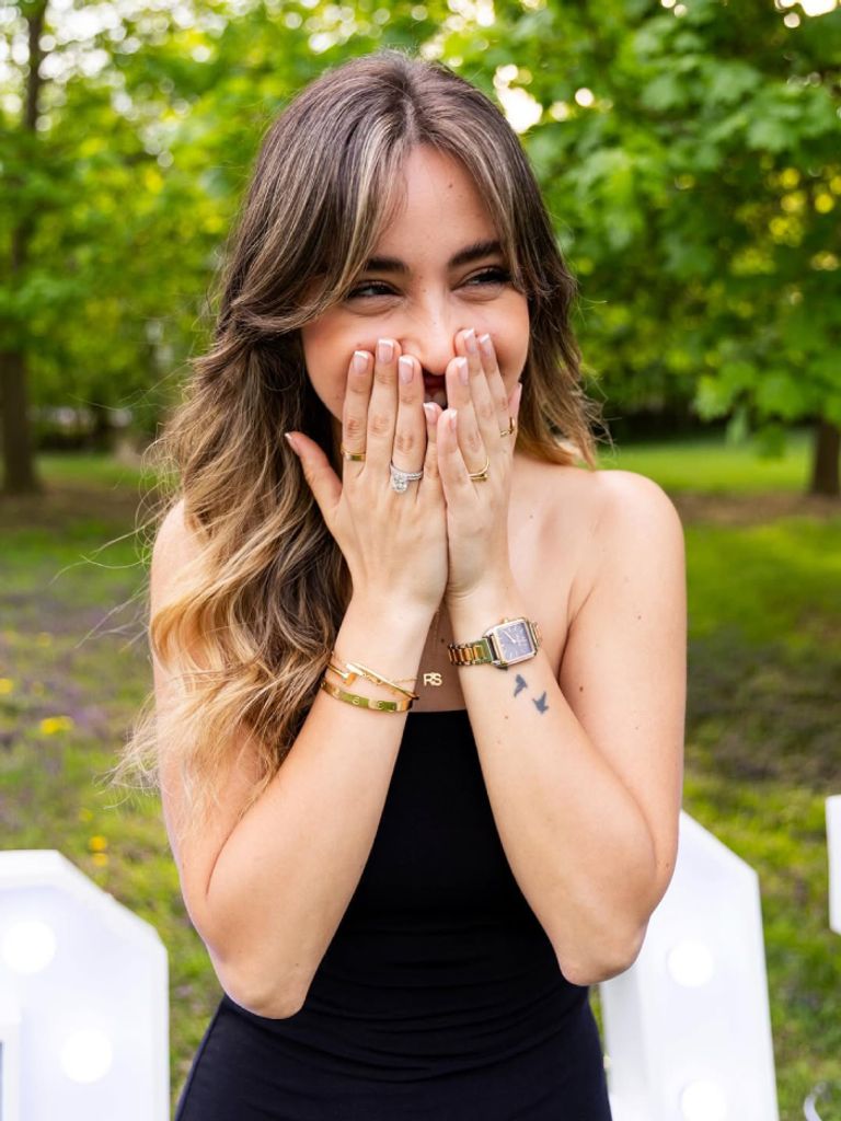 ريان حركة تحتفل بخطوبتها في أجواء رومانسية ريان حركة تحتفل بخطبتها في أجواء رومانسية