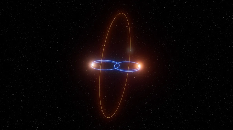 اكتشاف أول كوكب يدور حول نجمين فاشلين اكتشاف أول كوكب يدور حول نجمين فاشلين