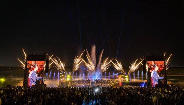 احتفالات جزيرة ياس