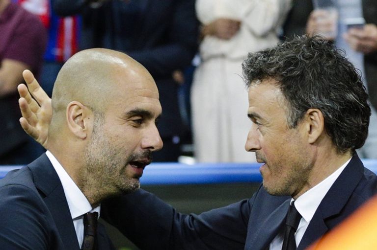 بيب غوارديولا ولويس إنريكي