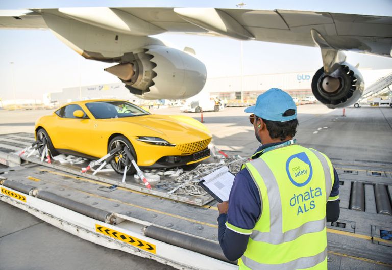 طائرة تابعة لمجموعة طيران الإمارات