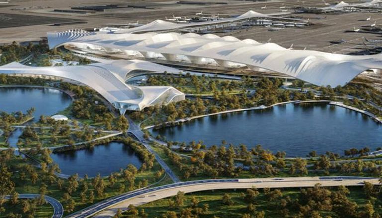 مطار آل مكتوم الدولي بوابة دبي المستقبلية للطيران