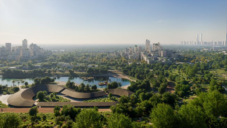 شراكة عالمية لتحول تاريخي في «مضمار جبل علي» جانب من الإعلان عن المشروع الجديد