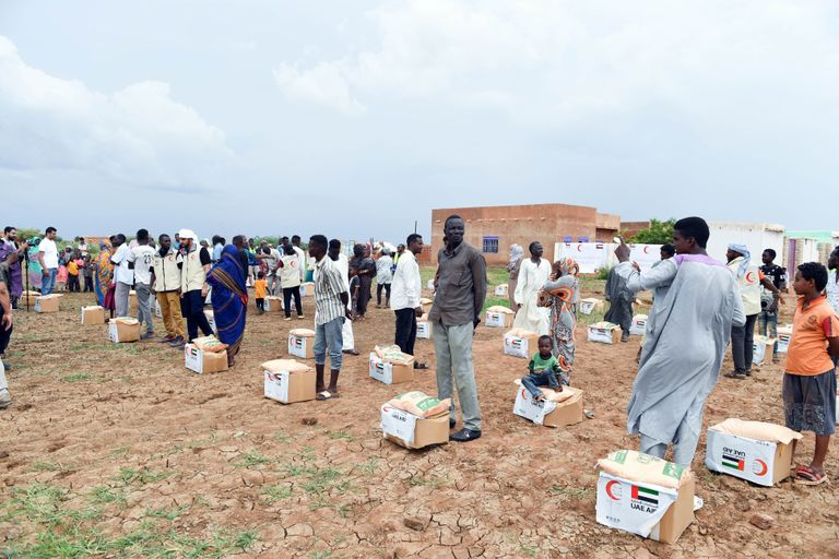 جانب من الاستجابة الإماراتية للسودان بالتعاون مع منظمة الصحة العالمية