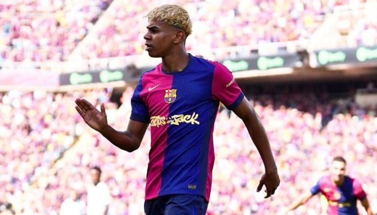 لامين يامال نجم برشلونة في كلاسيكو ريال مدريد