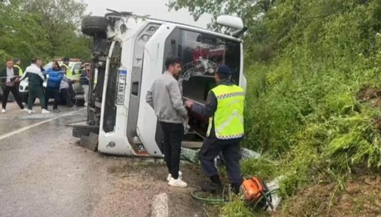 آثار الحادث في تركيا
