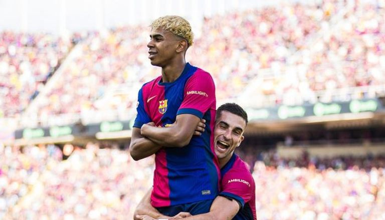 لامين يامال نجم برشلونة في كلاسيكو ريال مدريد