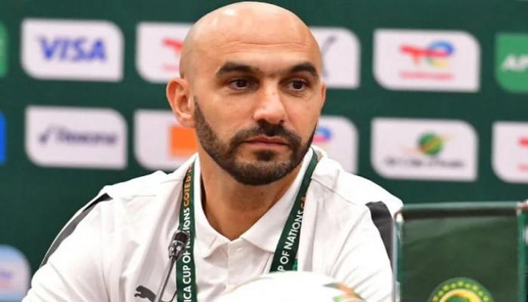 وليد الركراكي مدرب منتخب المغرب