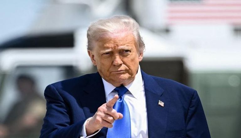 الرئيس الأمريكي دونالد ترامب