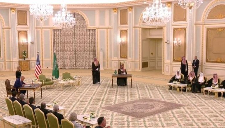 جانب من توقيع الشراكة الاقتصادية