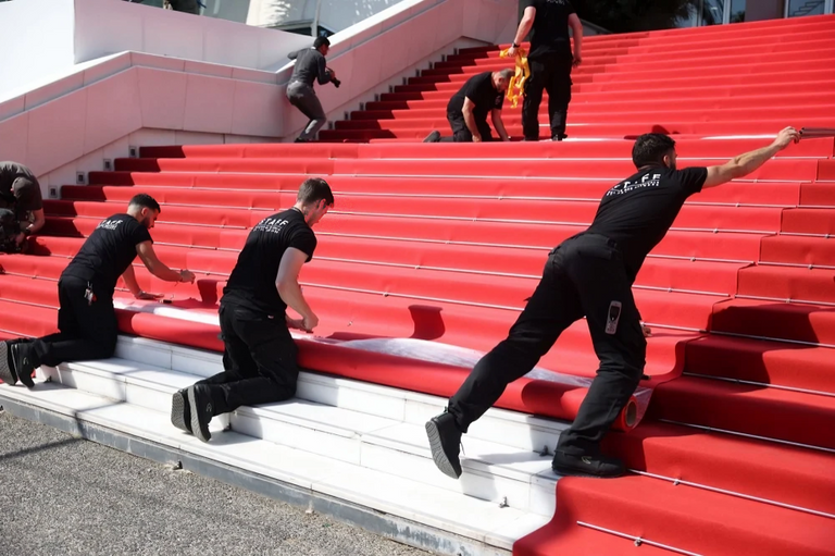 السجادة الحمراء في مهرجان كان السجادة الحمراء في مهرجان كان