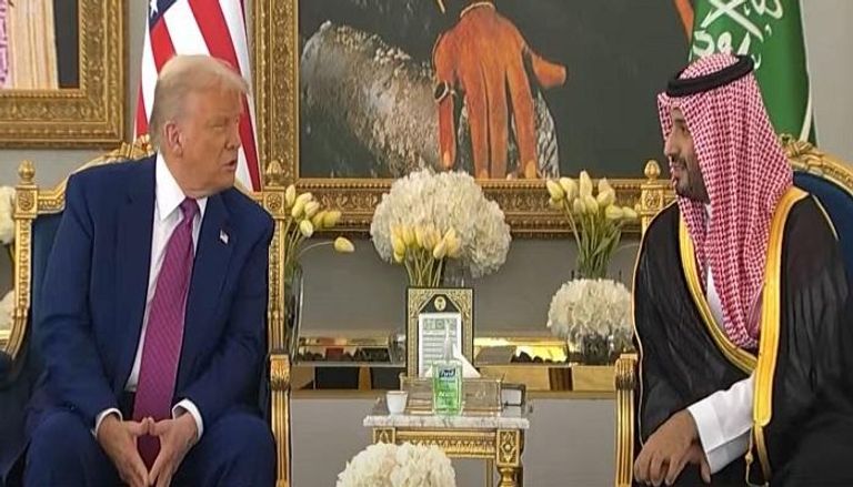 الرئيس الأمريكي دونالد ترامب وولي العهد رالسعودي الأمير محمد بن سلمان