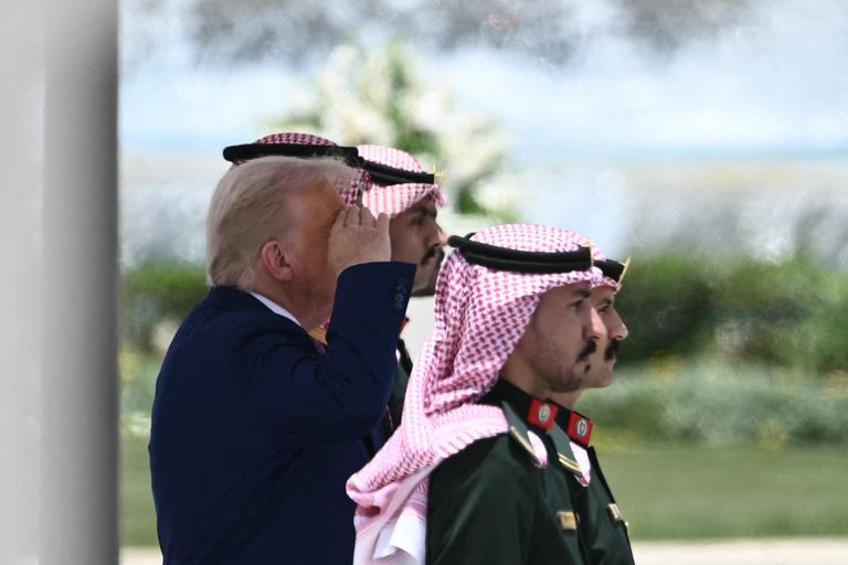 الرئيس الأمريكي دونالد ترامب وولي العهد السعودي الأمير محمد بن سلمان