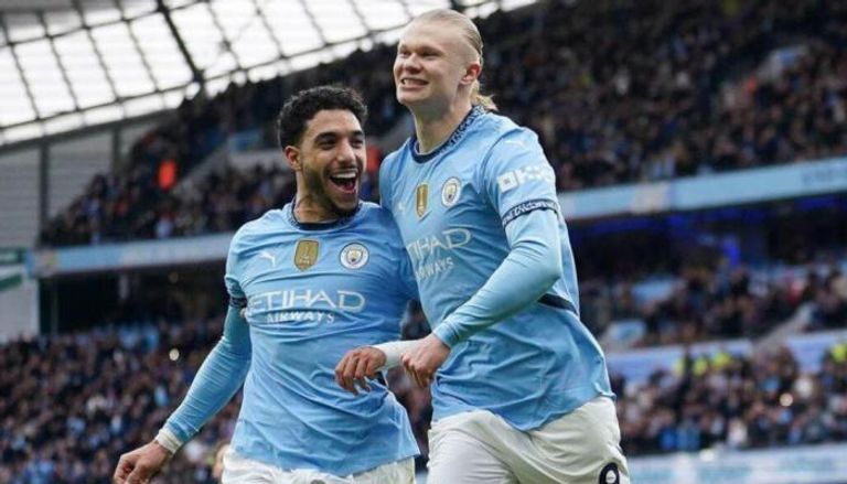 هالاند ومرموش في مانشستر سيتي