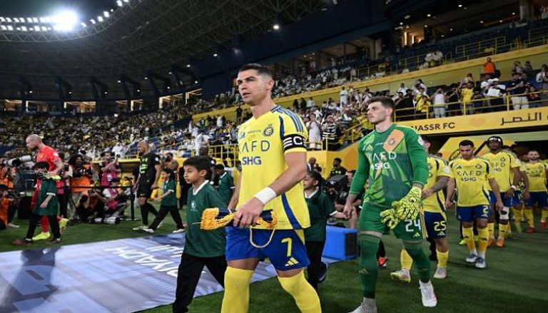 كريستيانو رونالدو نجم النصر السعودي