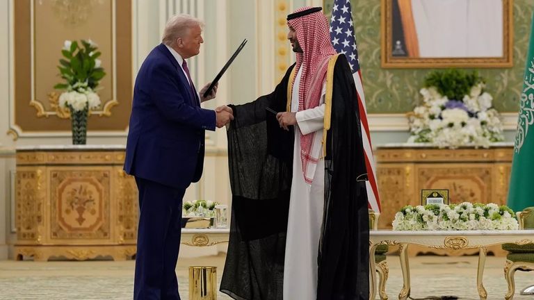 زيارة ترامب للمملكة العربية السعودية إنفيديا - أرشيفية