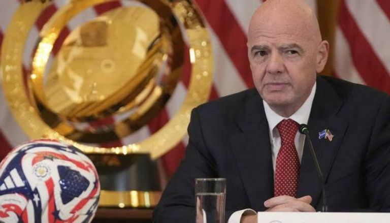 جياني إنفنتينو رئيس الاتحاد الدولي لكرة القدم الفيفا