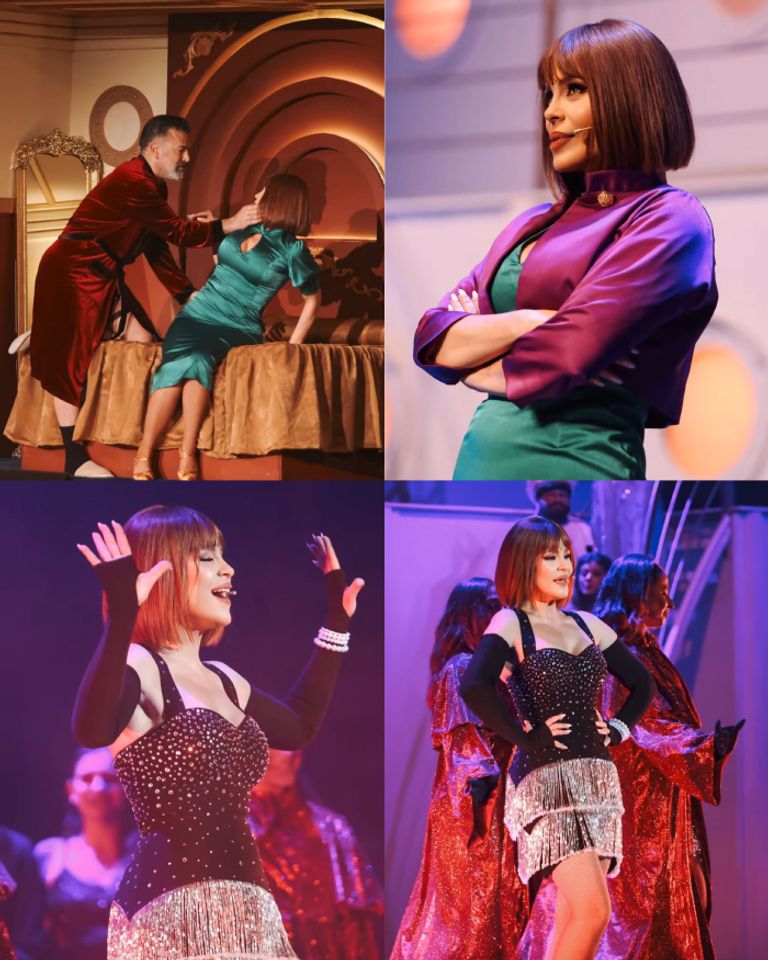 كارول سماحة تتألق في عرض افتتاحي لمسرحيتها كارول سماحة تتألق في عرض افتتاحي لمسرحيتها