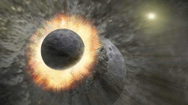 عواقب كارثية إذا كان القمر بحجم الشمس