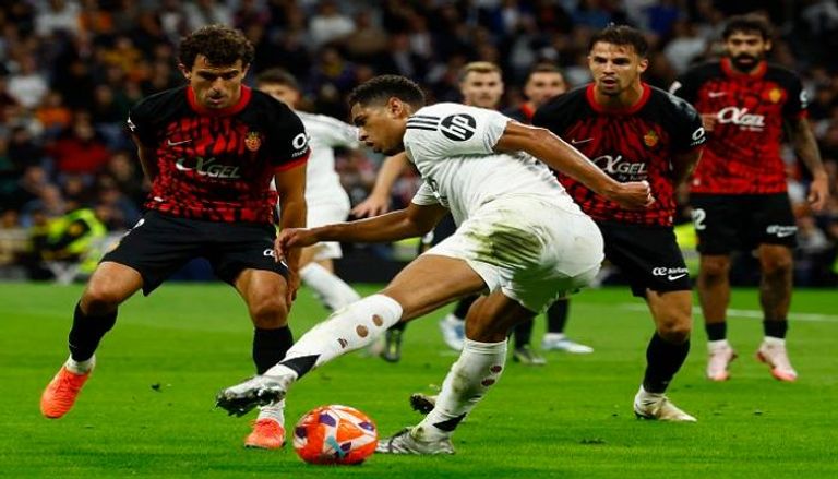من مباراة ريال مدريد ضد مايوركا