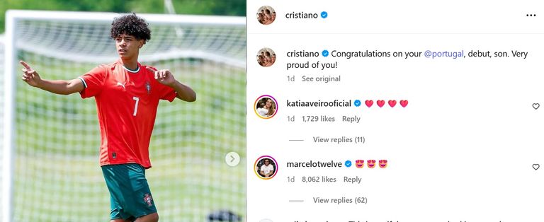 كريستيانو جونيور كريستيانو جونيور