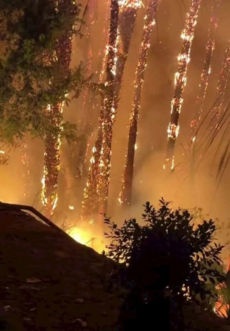 حريق النيل بالعاصمة المصرية القاهرة 