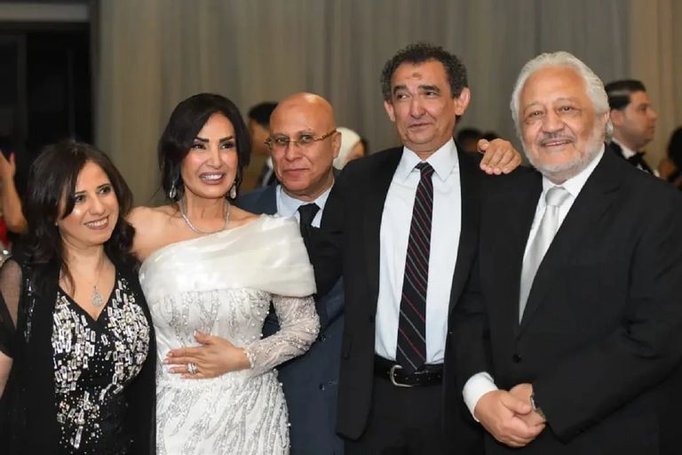 حفل زفاف هيا ابنة الفنانة أمل رزق 