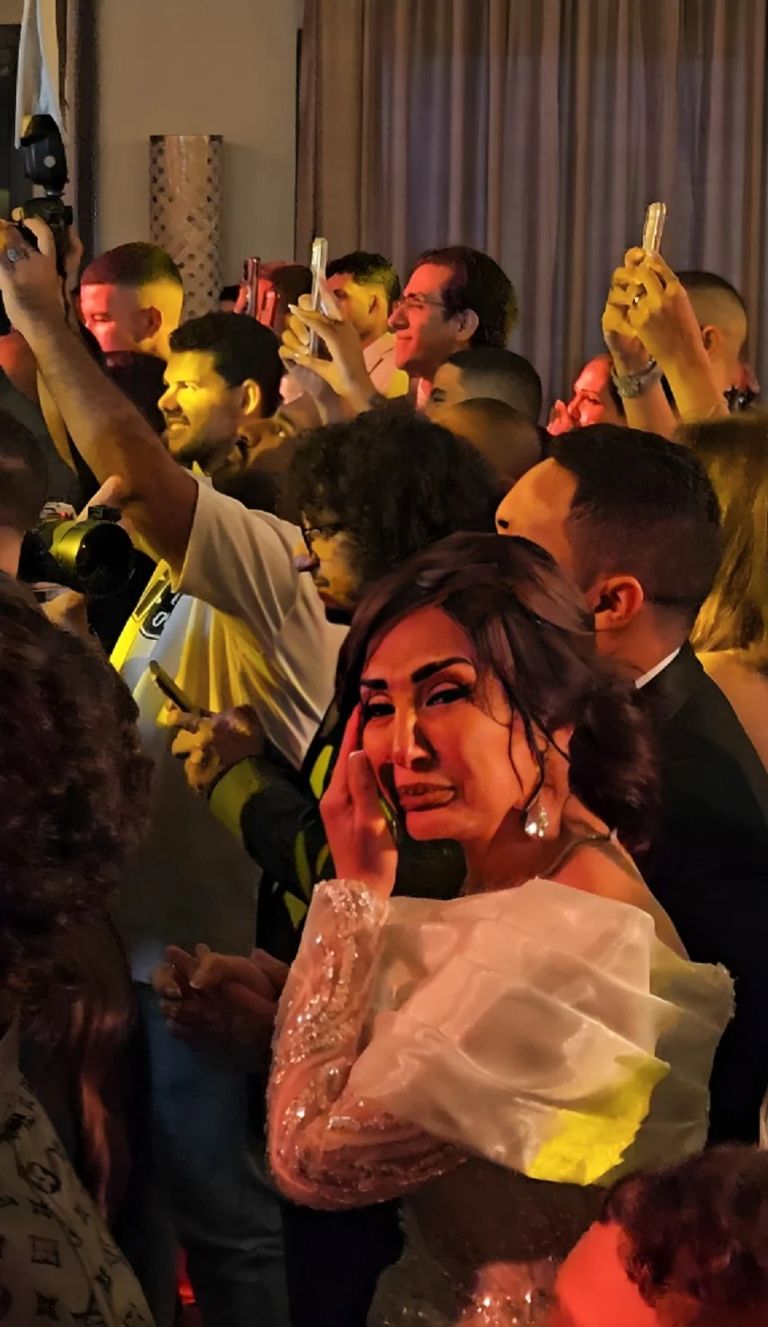 حفل زفاف هيا ابنة الفنانة أمل رزق 