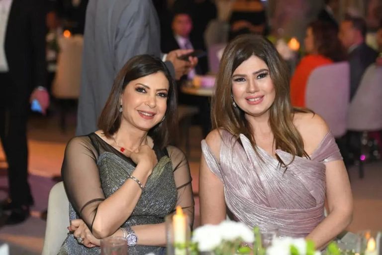حفل زفاف هيا ابنة الفنانة أمل رزق 