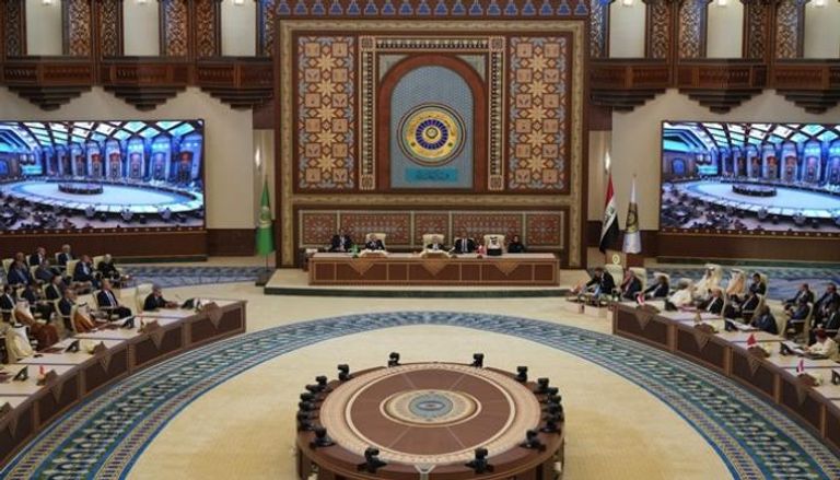 جانب من أعمال قمة بغداد