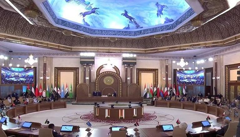 جانب من فعاليات القمة العربية التنموية الخامسة