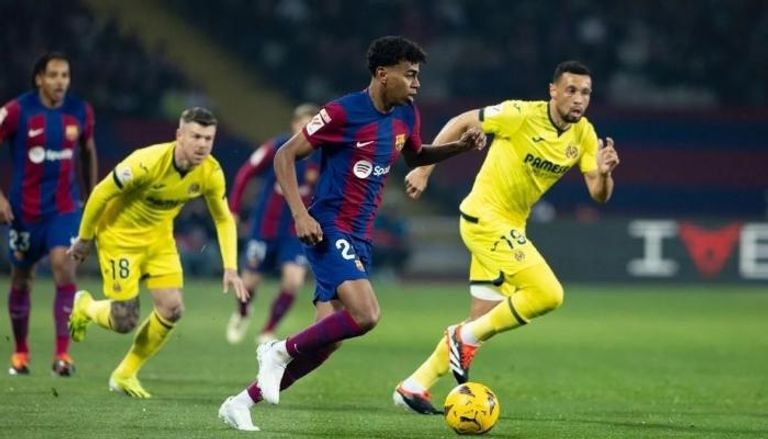القنوات الناقلة لمباراة برشلونة وفياريال في الدوري الإسباني 2025