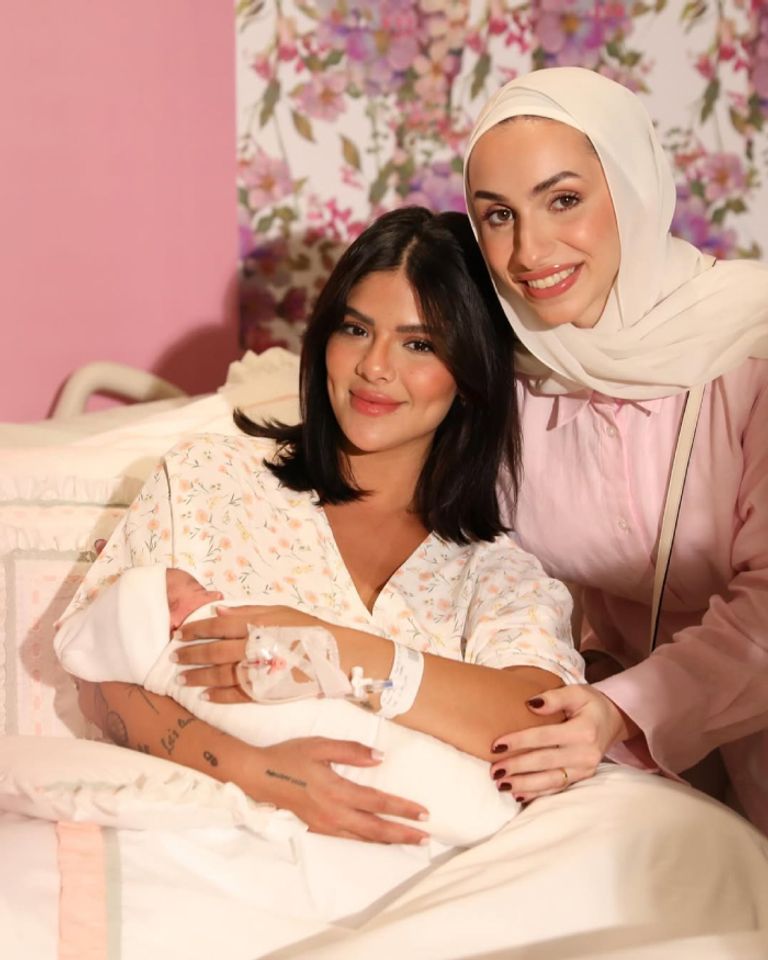 صور الولادة الأولى لأصالة كامل