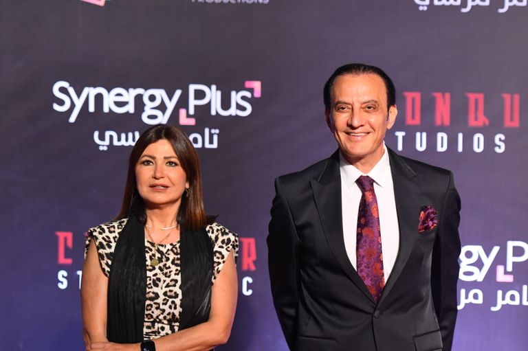 ياسمين صبري في العرض الخاص لفيلم المشروع x