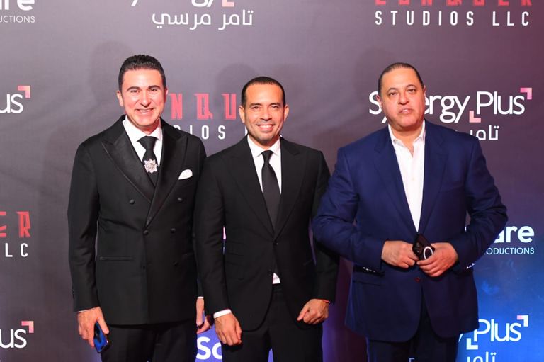 ياسمين صبري في العرض الخاص لفيلم المشروع x