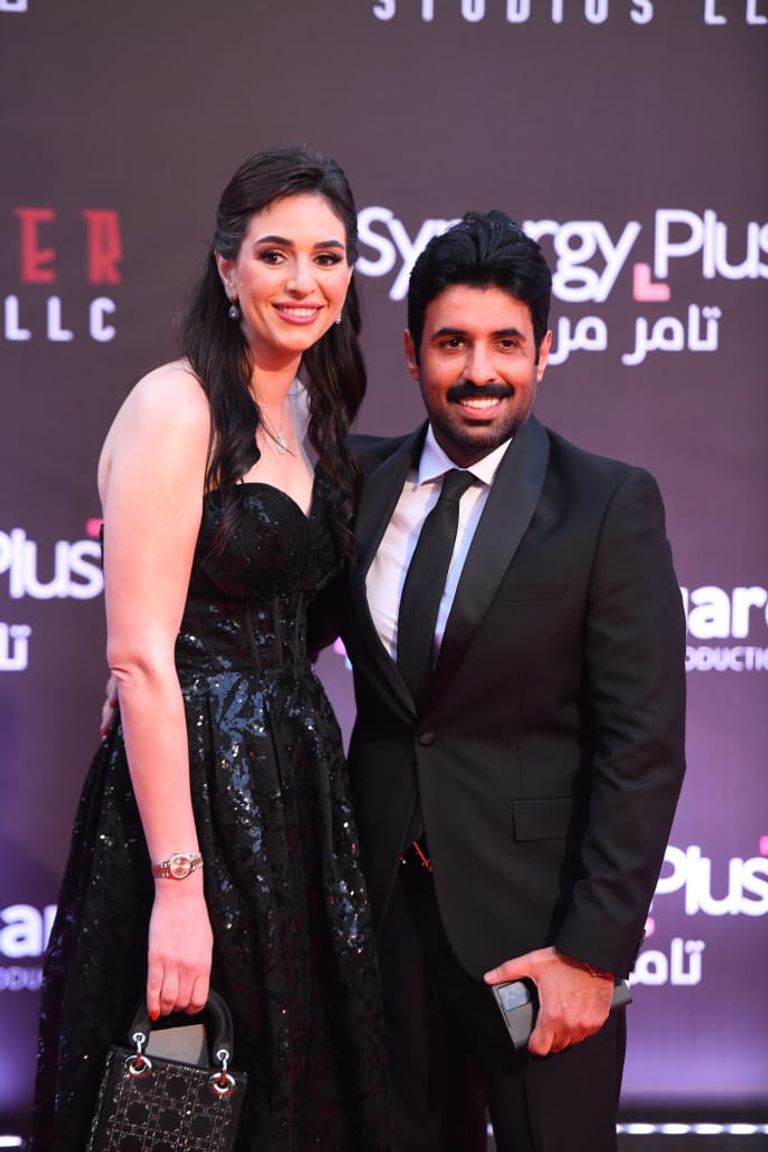 ياسمين صبري في العرض الخاص لفيلم المشروع x