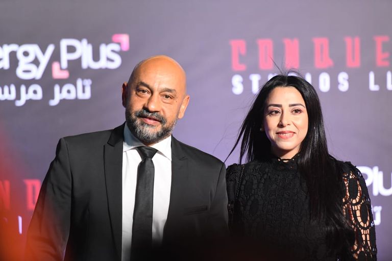 ياسمين صبري في العرض الخاص لفيلم المشروع x