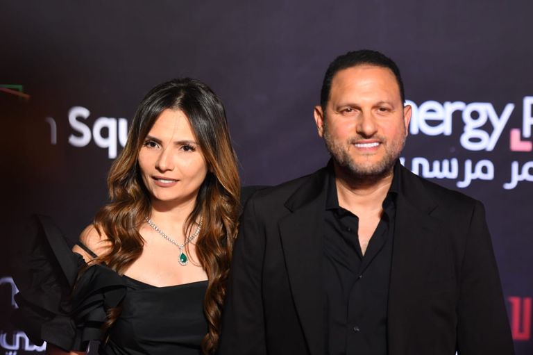 ياسمين صبري في العرض الخاص لفيلم المشروع x